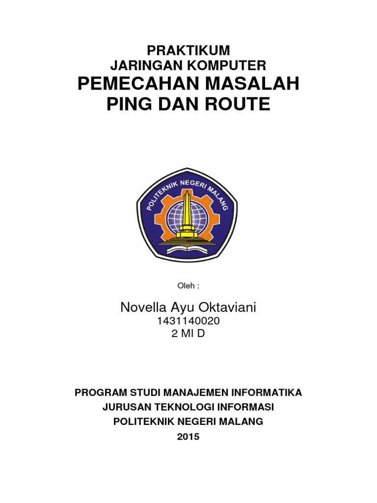 Pemecahan Masalah Jaringan dengan Ping | PDF