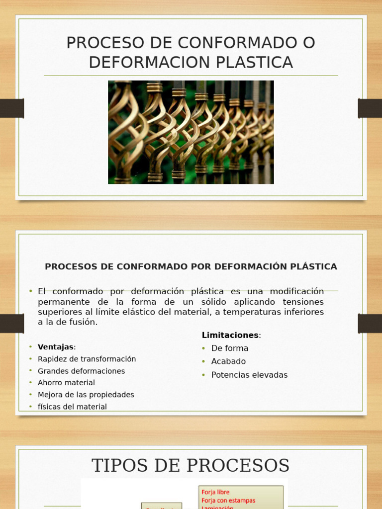 Procesos de Deformación Plástica en Metalurgia | PDF | Forjar ...