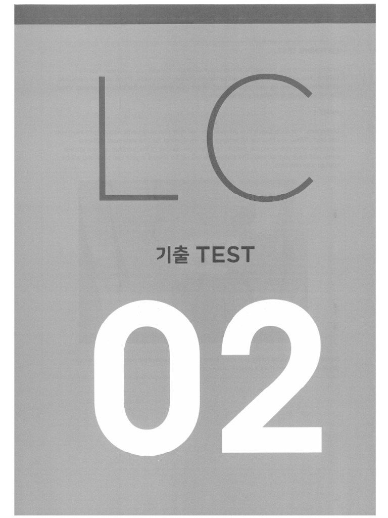 1.1. Đề Ets 2022 Test 02 Lc | PDF