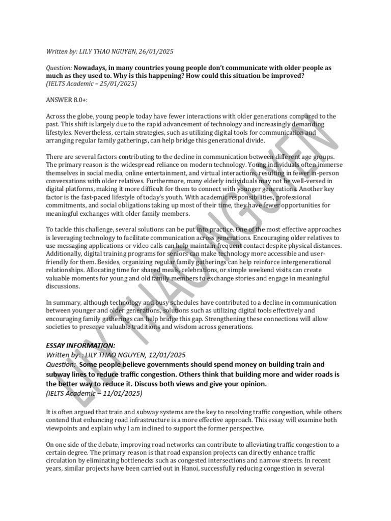 Bridging Generational Communication Gaps | PDF | Communication | Social ...