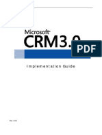 Microsoft CRM 3.0.5 Implementation Guide