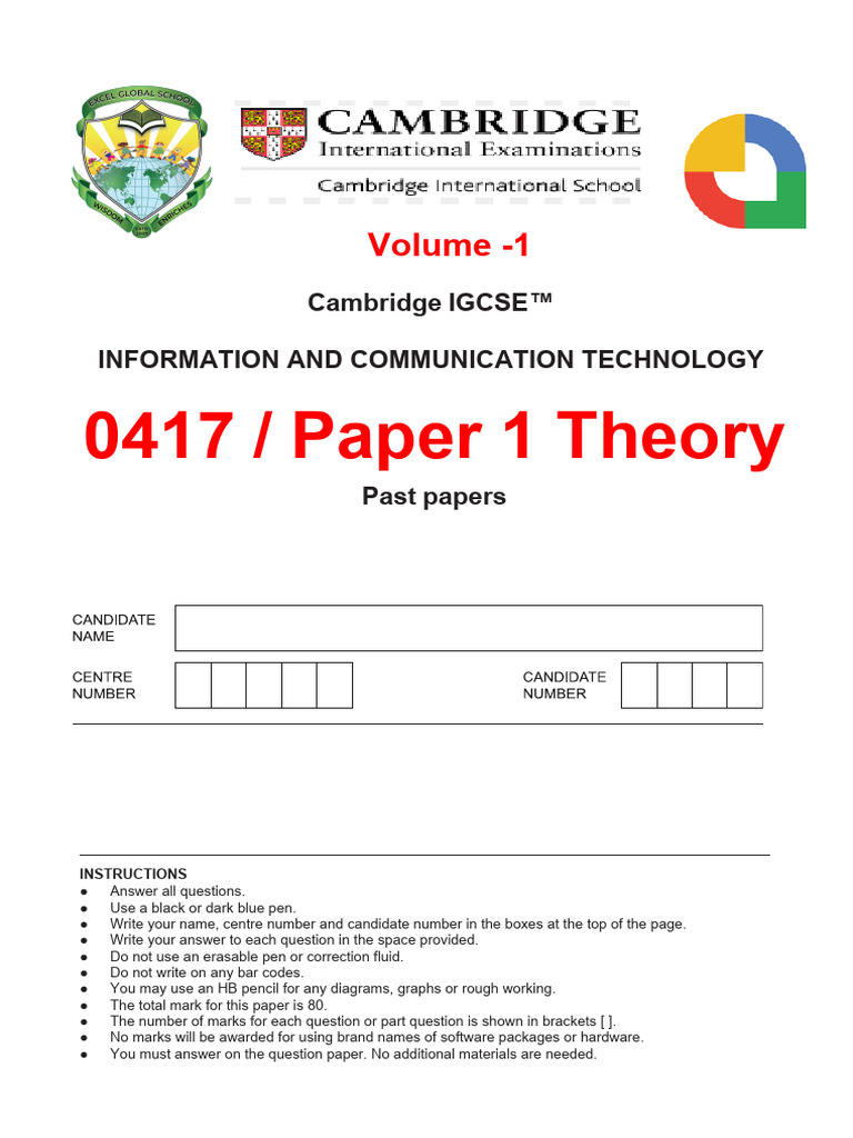 0417 PP Upto Summer24 QP P1 | PDF