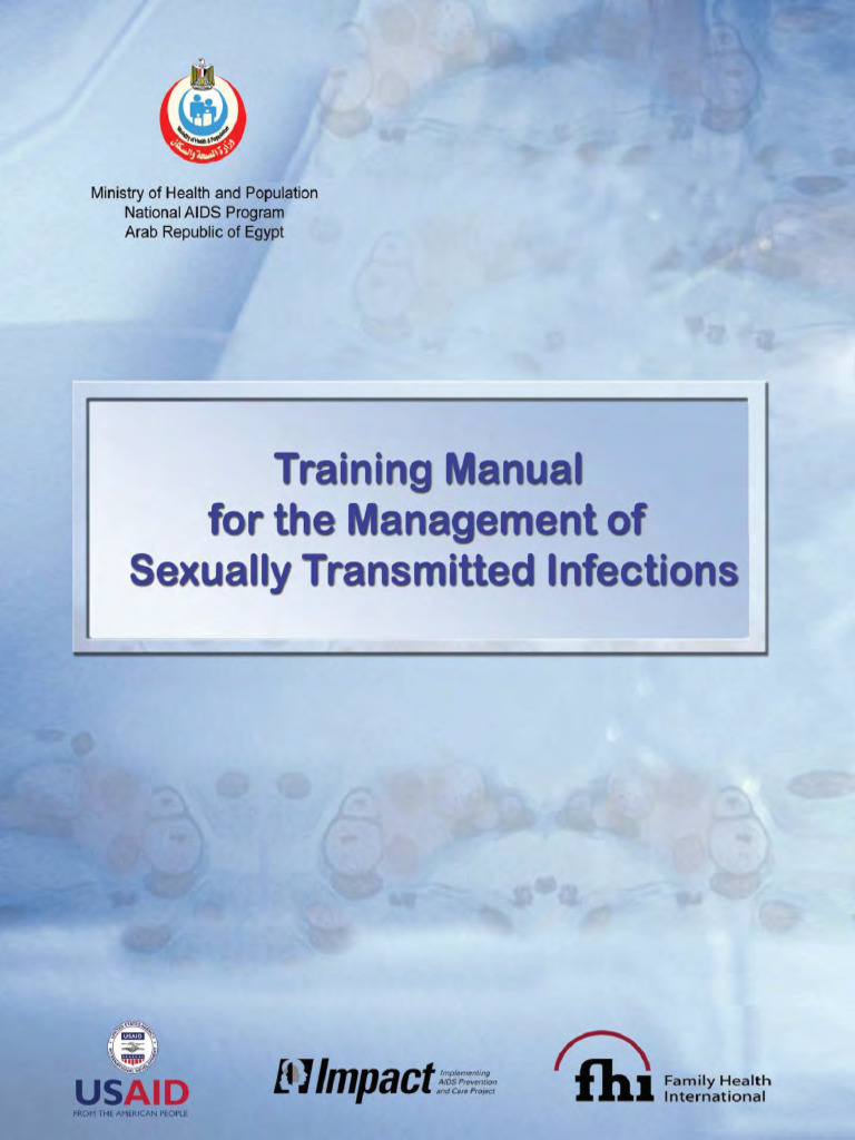 STI Management Training Manual Egypt | PDF | Sexually Transmitted ...
