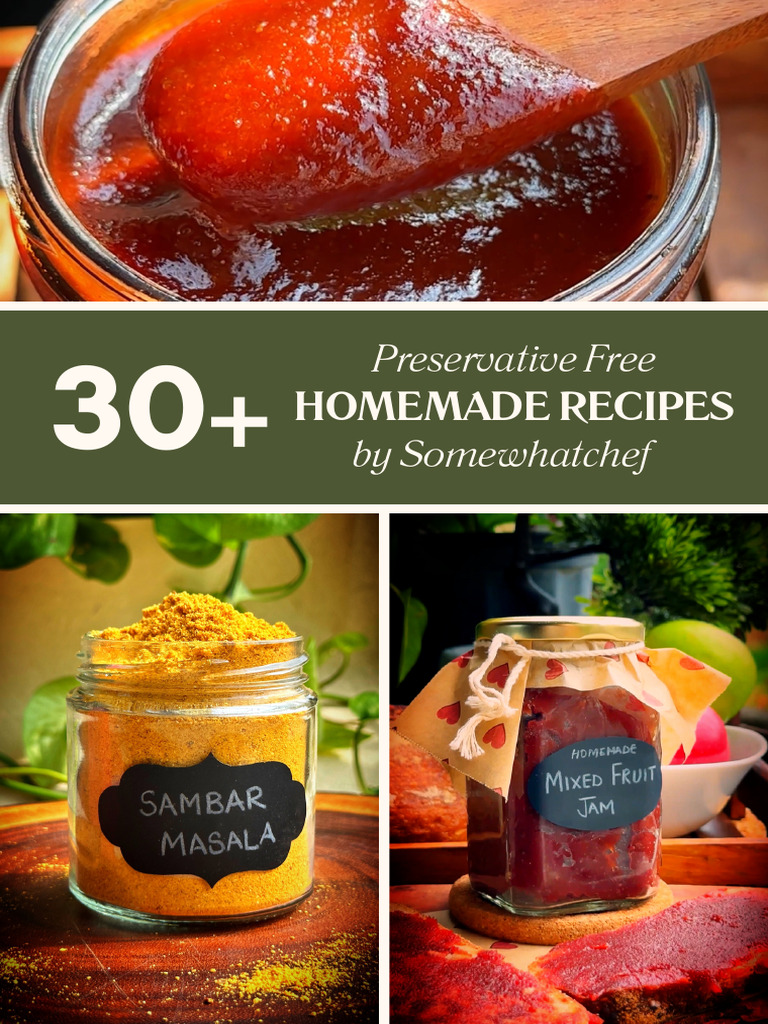 Homemade Recipes by Somewhatchef-1 | PDF