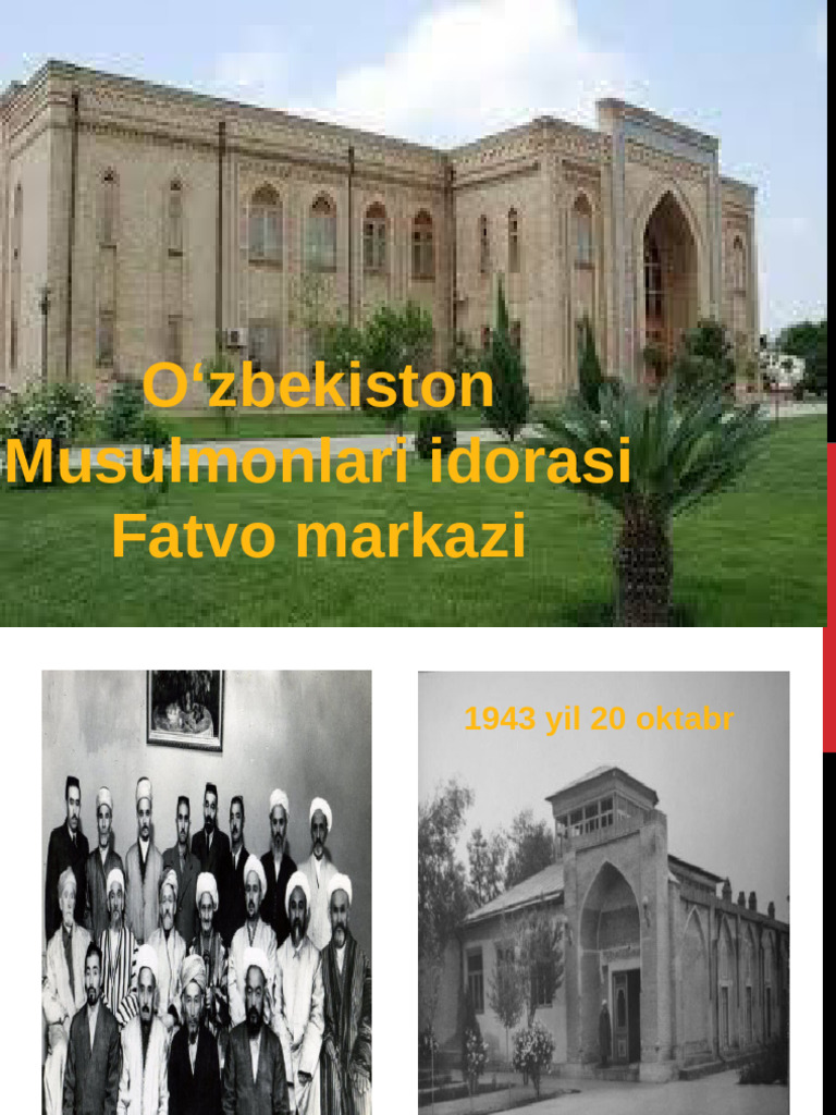 Musulmonlar Idorasi Fatvo Markazi | PDF