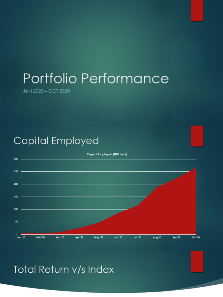 Portfolio Performance 1 | PDF