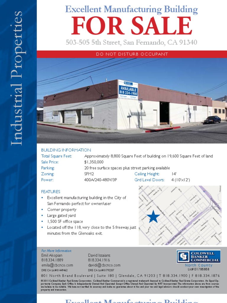San Fernando Industrial Building | PDF