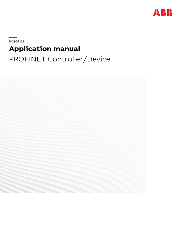 3HAC066558 AM PROFINET Controller Device RW 7-En | PDF | Computer ...