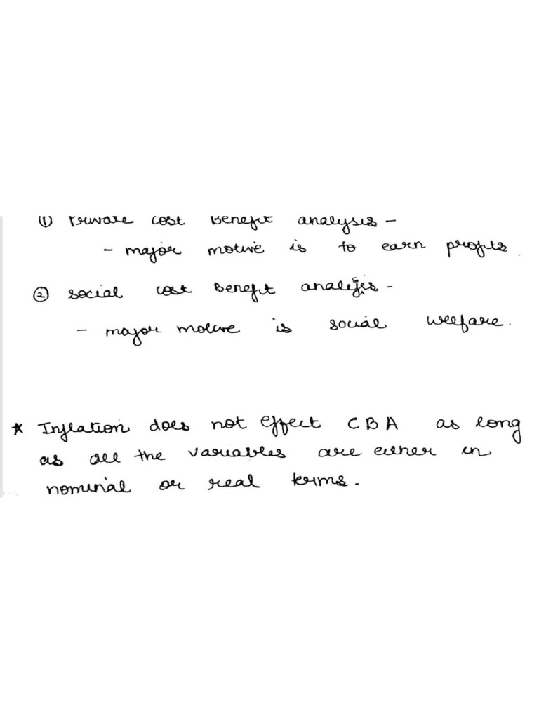 3 Cost Benefit Analysis Pdf