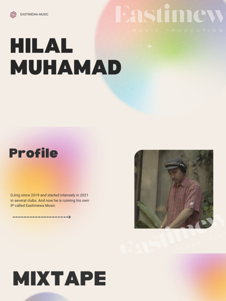 Dj Hilal Muhammad S Mixtapes Profile Pdf