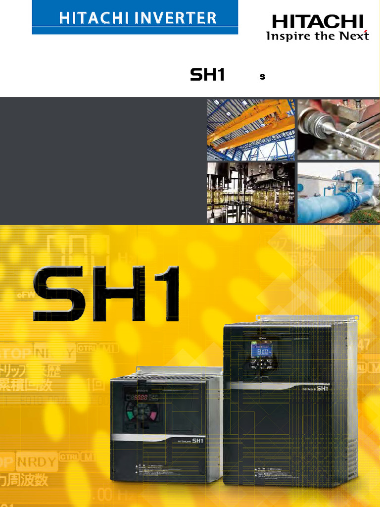 Hitachi SH1 | PDF | Power Supply | Power Inverter