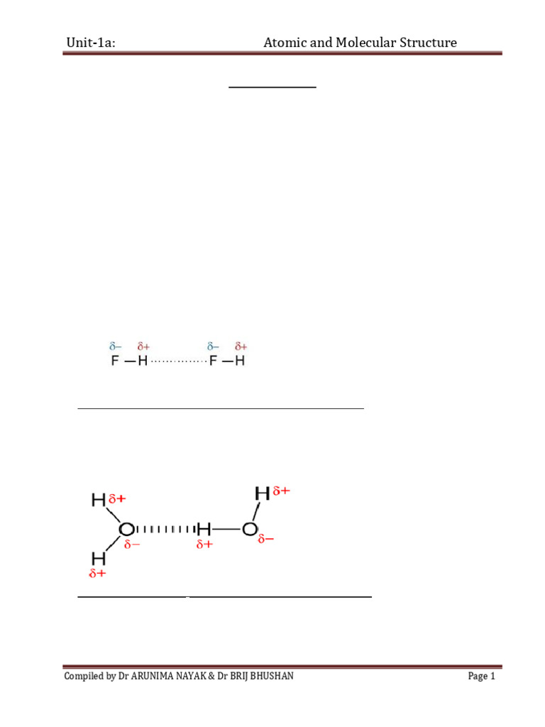 Understanding Hydrogen Bonding | PDF | Chemical Bond | Hydrogen Bond