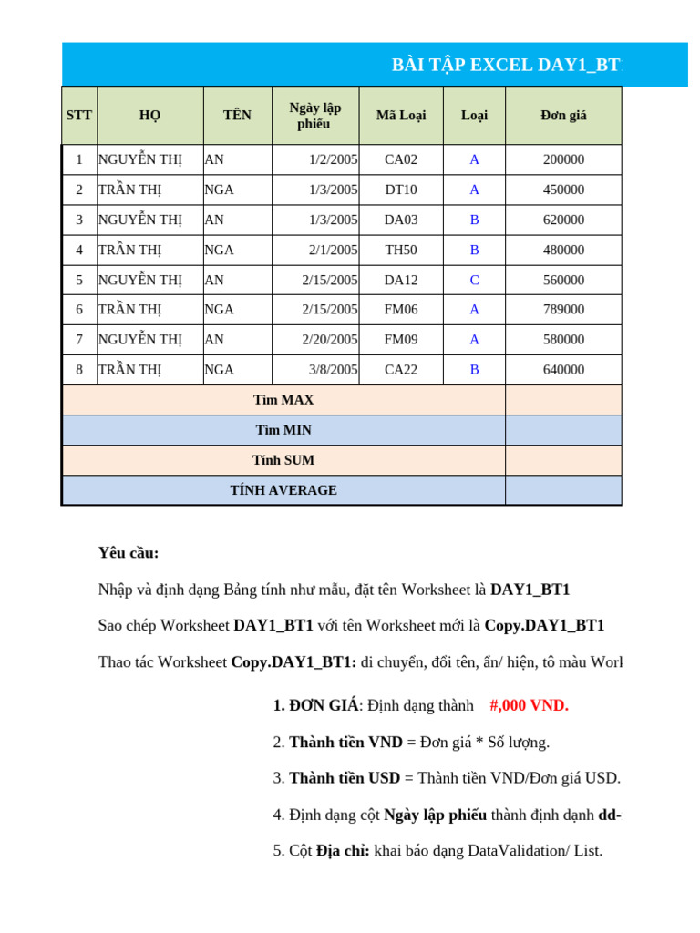 BT Excel 01 | PDF