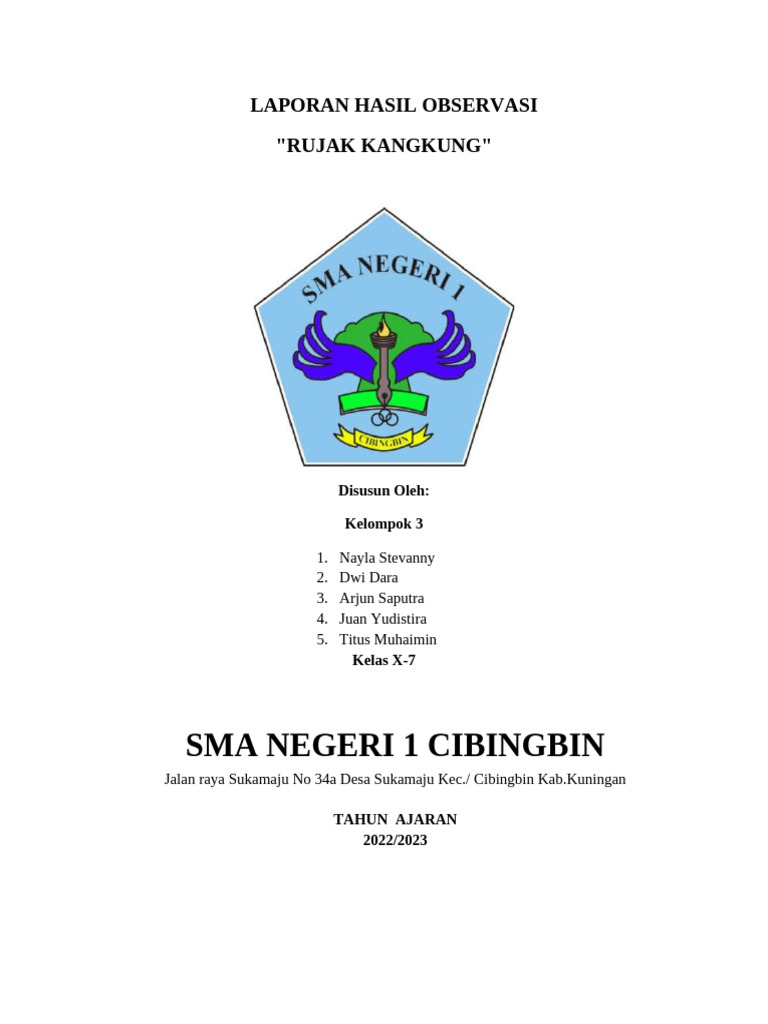 Project p5 (Usaha Rujak Kangkung)_2 | PDF