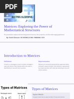 Real-Life Applications of Matrices | PDF | Matrix (Mathematics ...