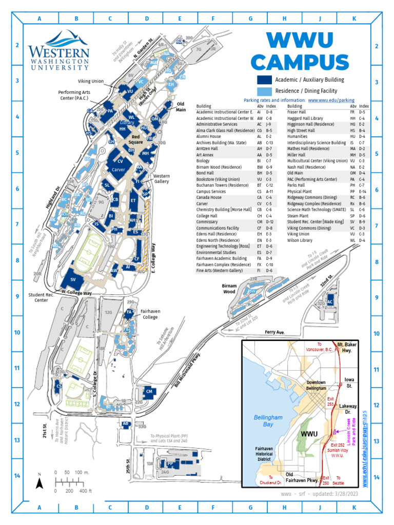 WWU Physical Plant Campus Map | PDF