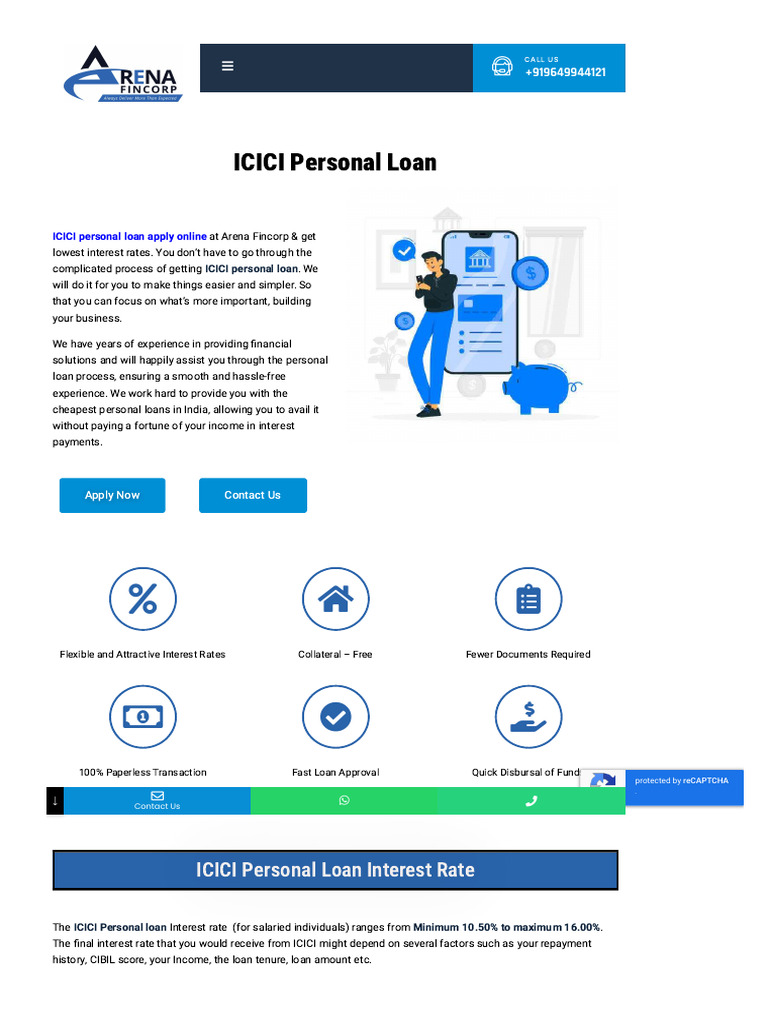 icici home loan interest rate 2023 | PDF | Loans | Unsecured Debt