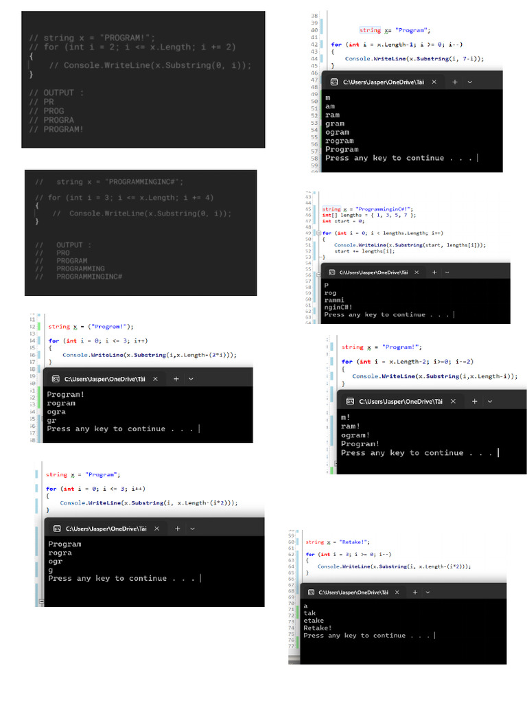 Jasper Code Retake | PDF