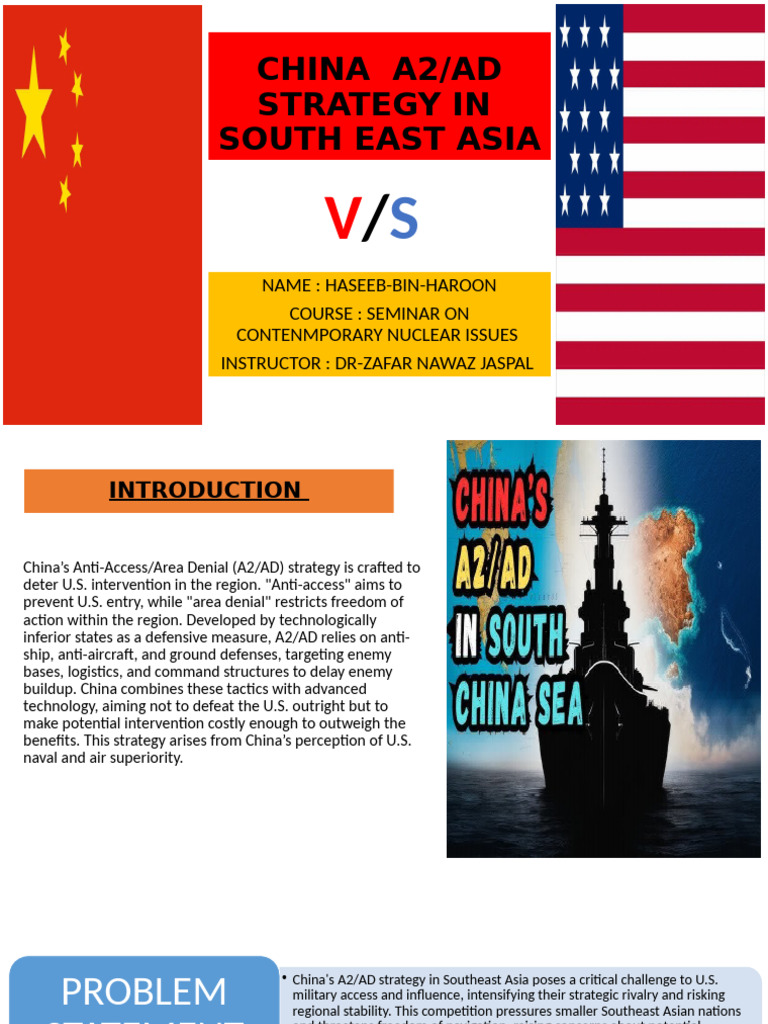 China's A2/AD Strategy in Southeast Asia | PDF | Missile | Electronic ...