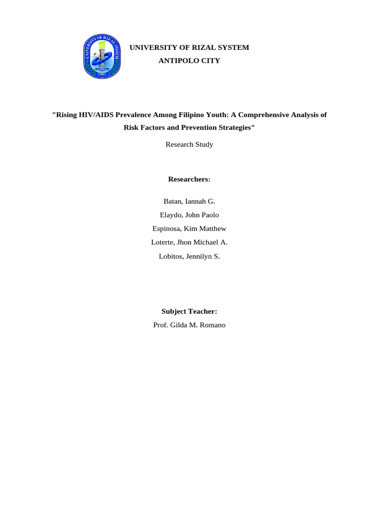 Gender Society Research Pdf Hiv Aids Hiv