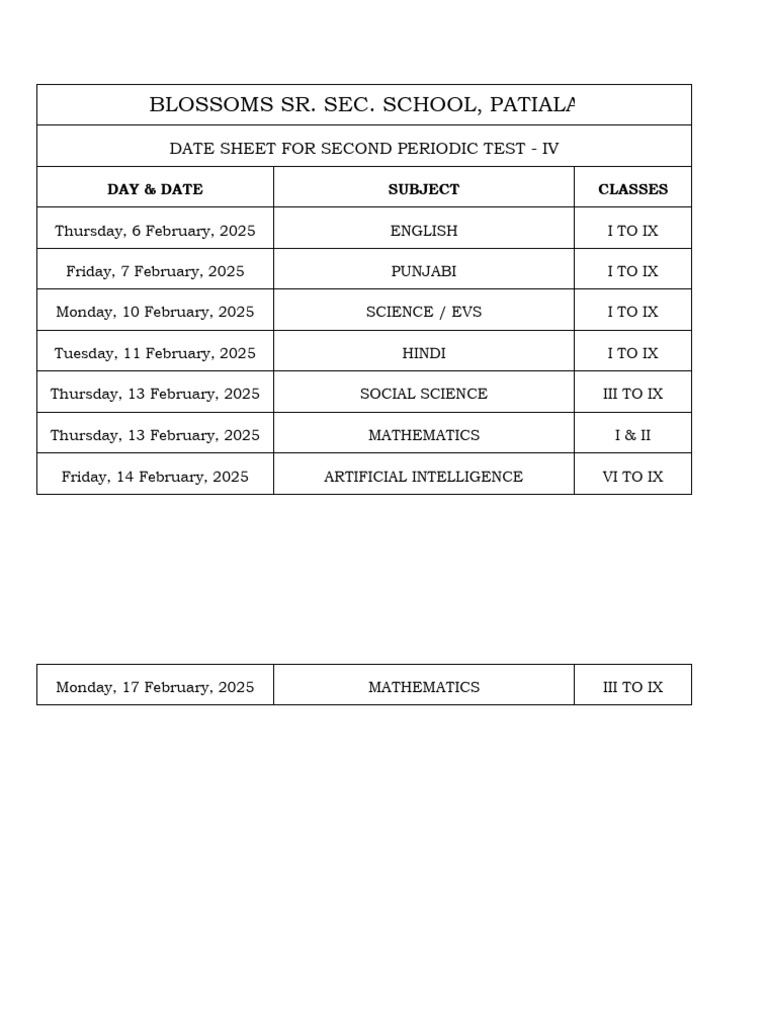 date-sheet-of-periodic-test-iv-pdf