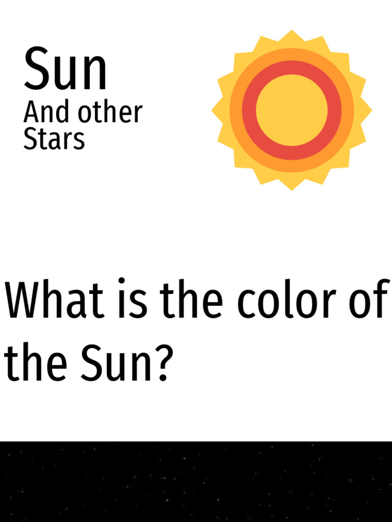 Sun and Other Stars | PDF | Sun | Stars