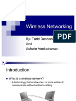 Wireless Networking