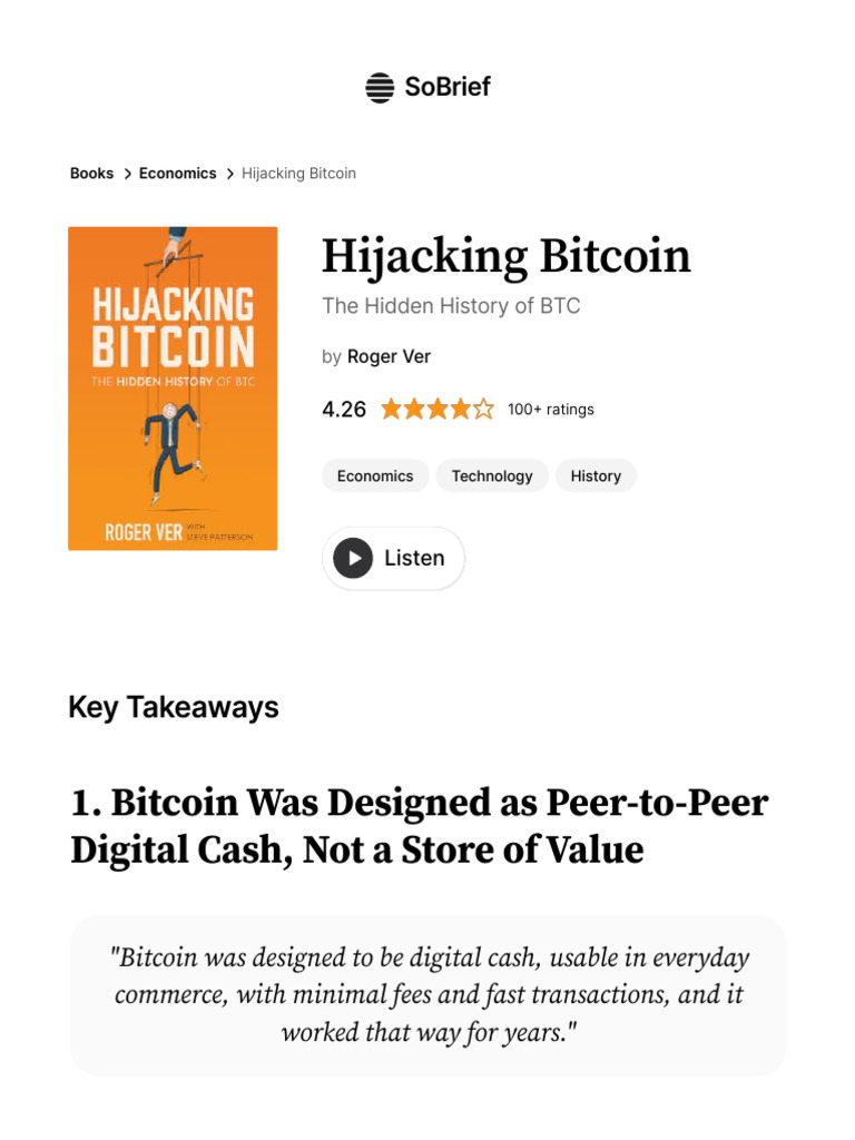 Hijacking Bitcoin | PDF | Cryptocurrency | Bitcoin