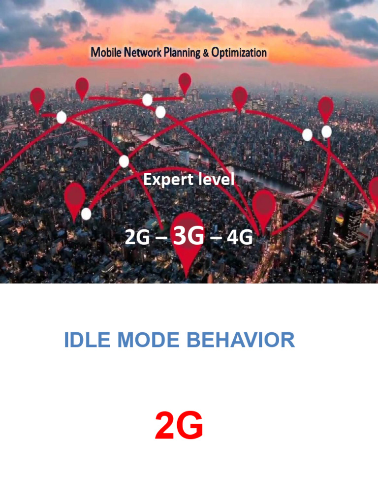 2G-4G Idle Mode Behavior Explained | PDF | Mobile Telecommunications ...
