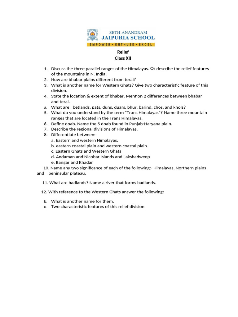 Relief XII | PDF