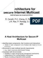 Secure Internet Multicasti