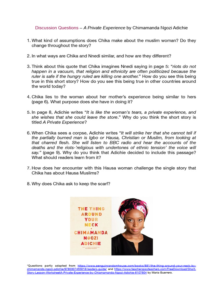 Discussion Questions | PDF