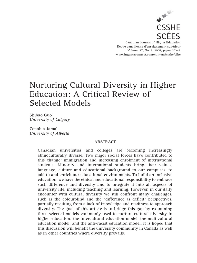 EJ799706 | PDF | Pedagogy | Multiculturalism