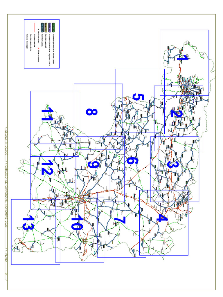 Mapa de Carreteras | PDF