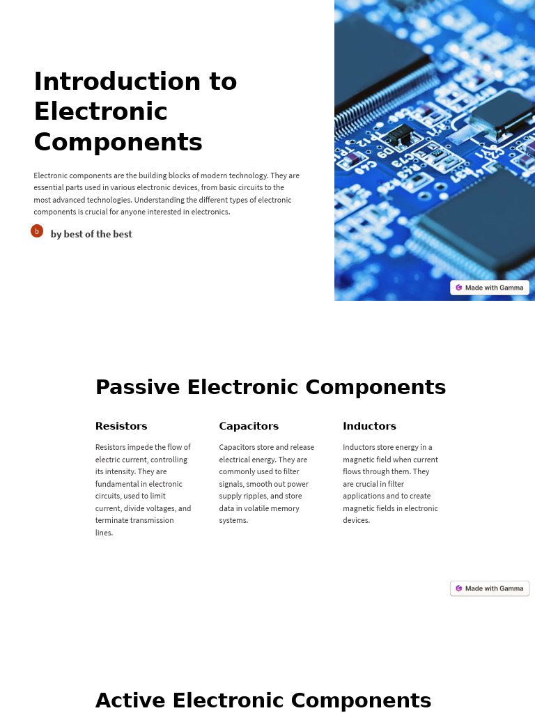 Electronics Pdf Electronics Electrical Network