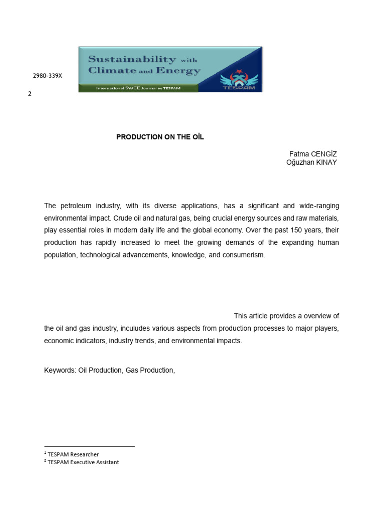 Overview of Oil and Gas Production | PDF | Petroleum | Petroleum Reservoir