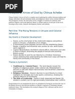 Chapter 22 Analysis of Things Fall Apart | PDF