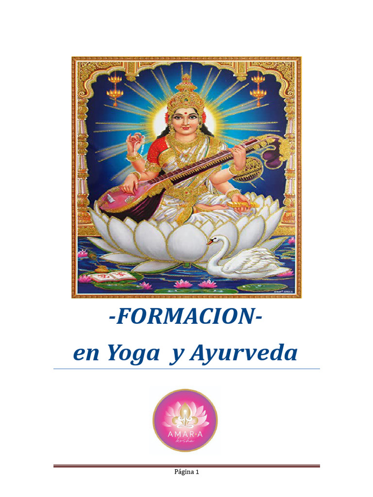 Formación en Yoga y Ayurveda Integral | PDF | Yoga | Asana