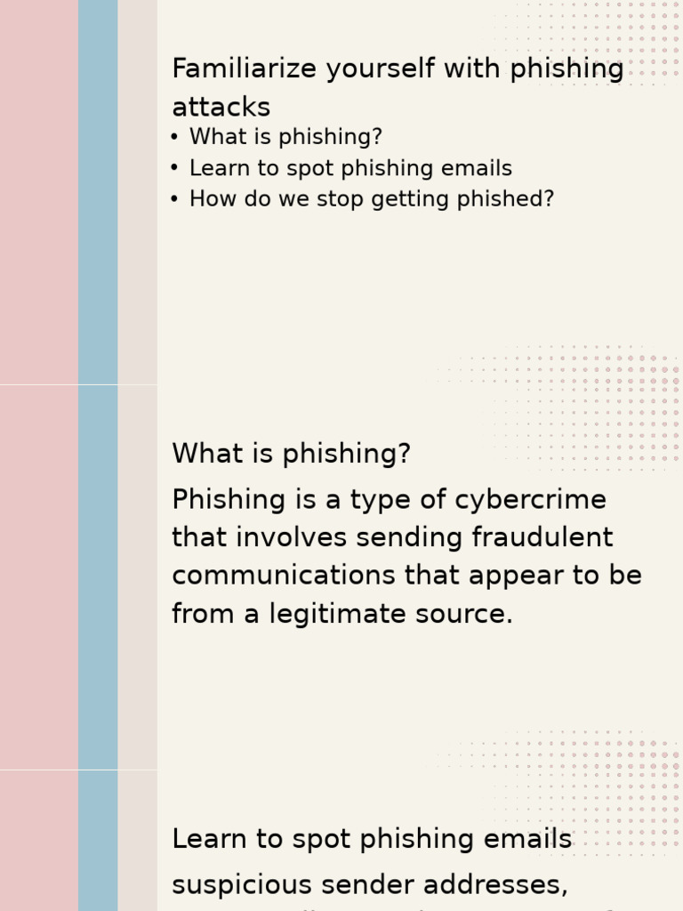 How to Recognize and Prevent Phishing | PDF