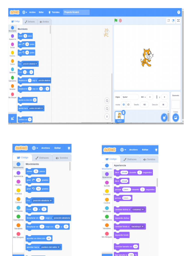SCRATCH Practica | PDF