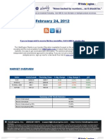 ValuEngine Weekly Newsletter February 24, 2012