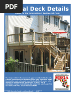 Michigan Residential Deck Guide | PDF | Stairs | Screw
