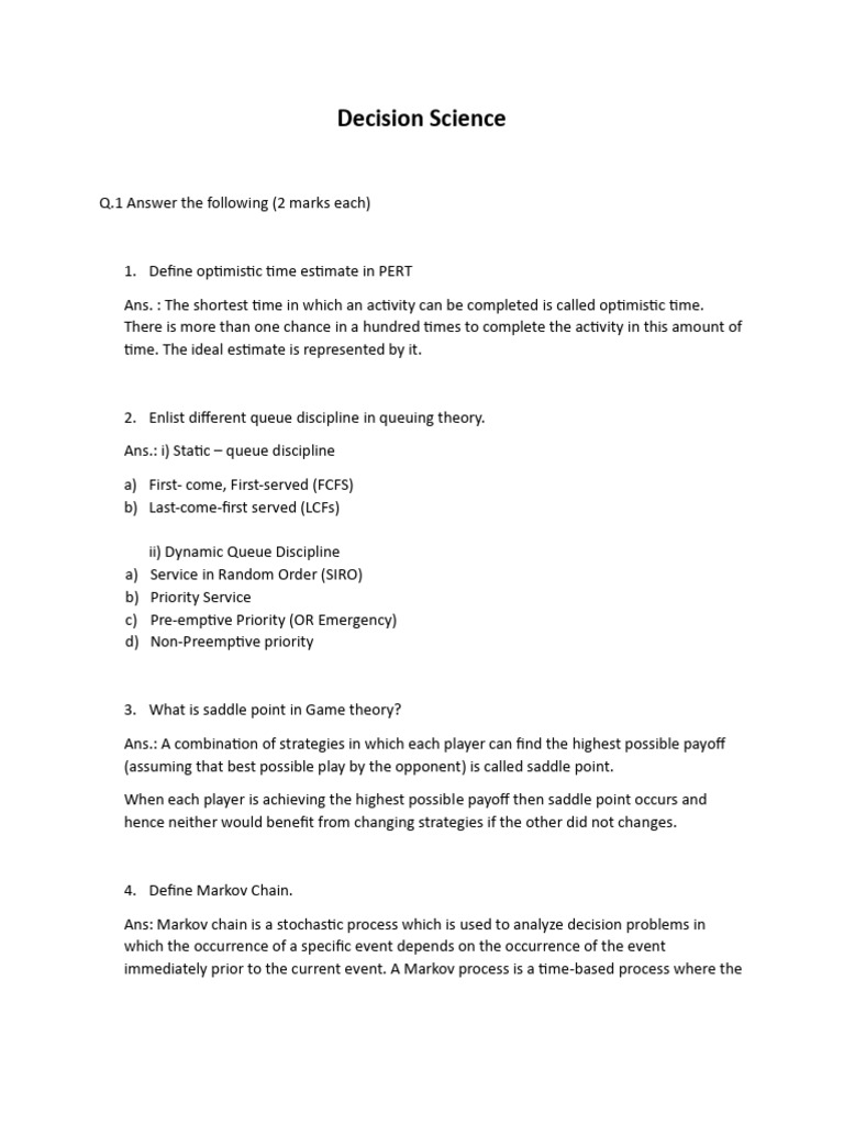 DS Notes 1 | PDF | Probability Distribution | Matrix (Mathematics)