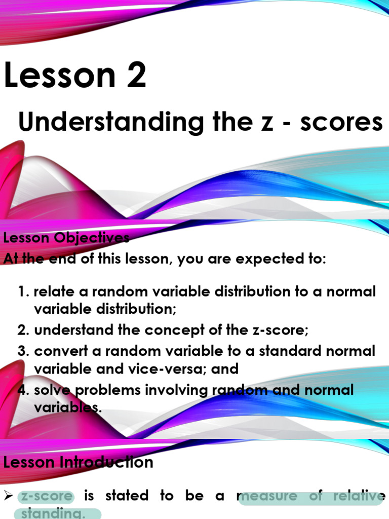 Understanding Z-Scores in Statistics | PDF | Standard Score | Normal ...