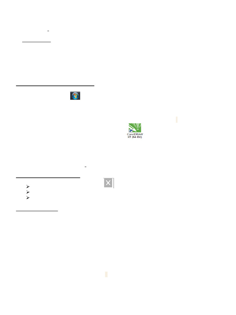 SESION Introduccion Al Curso Del Corel Draw | PDF | Ventana ...