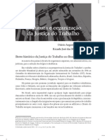 Estrutura e organização da justiça do trabalho