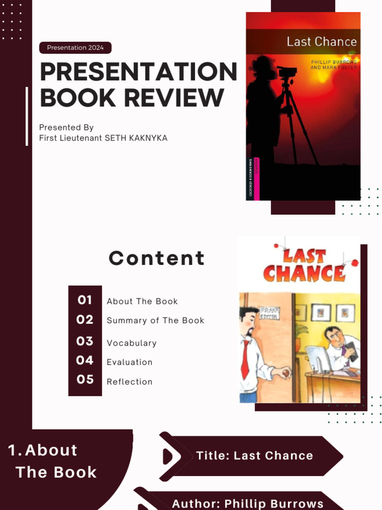 Presentation Book Review: Presented by First Lieutenant SETH KAKNYKA | PDF