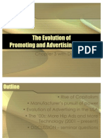 The Evolution of Promtions and Advertising Brands