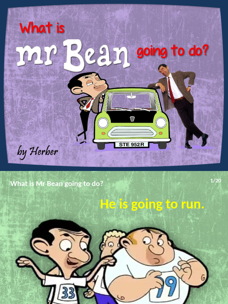 What Is MR Bean Going To Do Fun Activities Games 86967 | PDF