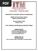 Schmitt Trigger Design in LTSpice | PDF | Electrical Engineering ...